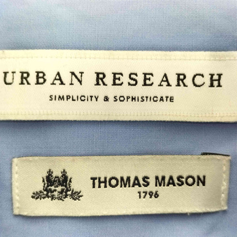 アーバンリサーチ URBAN RESEARCH THOMAS MASON トーマスメイソンオーバーシャツ メンズ JPN:M