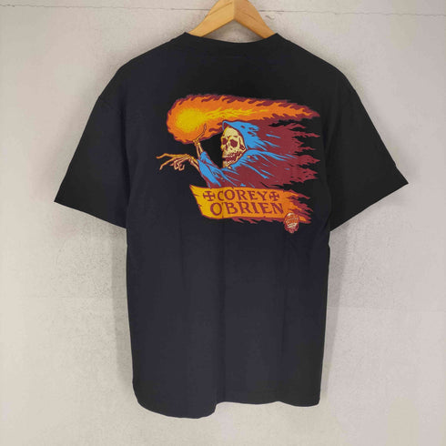 サンタクルズ SANTA CRUZ スカルプリント S/S Tシャツ メンズ M