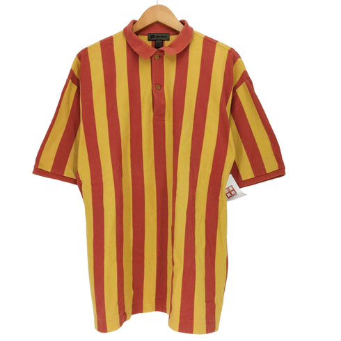ナイジェルケーボン NIGEL CABOURN BIG POLO SHIRT STRIPE メンズ JPN:48