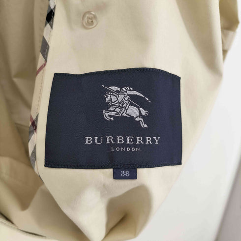 バーバリーロンドン BURBERRY LONDON ベルト付き トレンチコート レディース 38