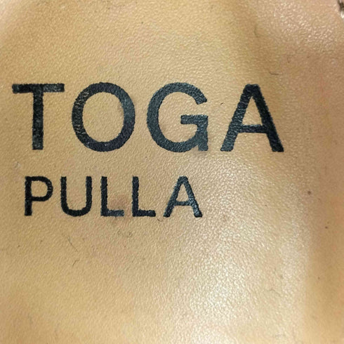 トーガプルラ TOGA PULLA METAL LOAFER メタルローファー レディース JPN:36