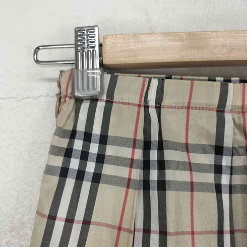 バーバリーブルーレーベル BURBERRY BLUE LABEL ノバチェック プリーツスカート レディース 38