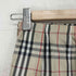 バーバリーブルーレーベル BURBERRY BLUE LABEL ノバチェック プリーツスカート レディース 38
