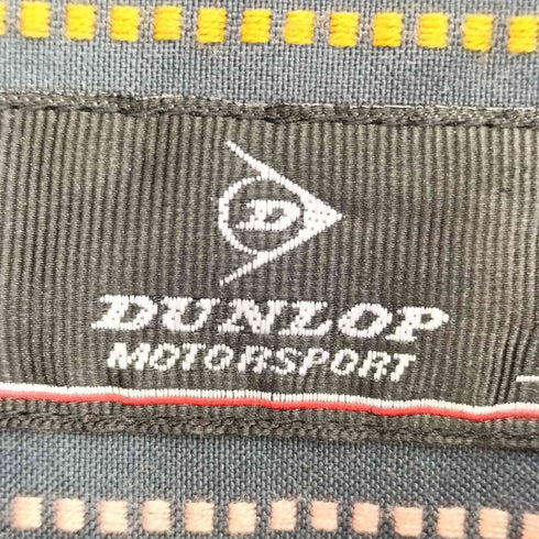 ダンロップ DUNLOP ロゴ刺繍 マルチストライプ L/S シャツ メンズ import:L