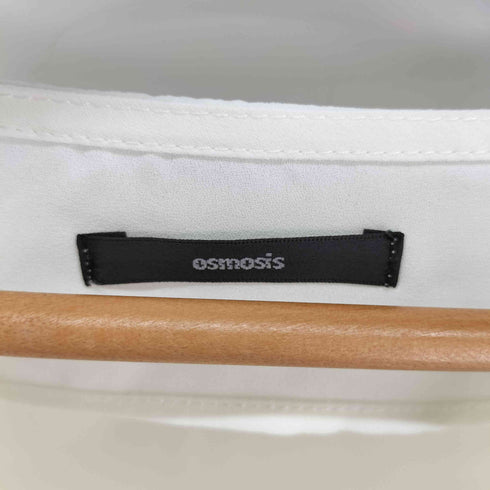 オズモーシス OSMOSIS カットアウトデザイン ブラウス レディース ONE SIZE