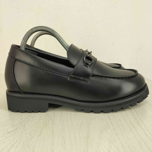 CIASENSE +6.8cm High sole dress bit loafers coin loafers コインローファー メンズ JPN:42
