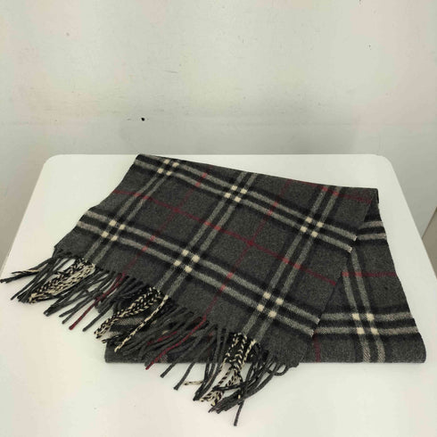 CASHMERE 100% カシミヤ フリンジマフラー メンズ