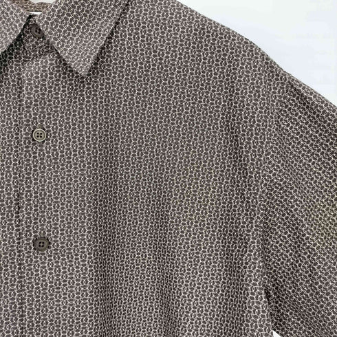 ソエルテ soerte 23SS Oversize assorted pattern mulhouse shirt/オーバーサイズアソートパターンミュルーズシャツ メンズ JPN:2