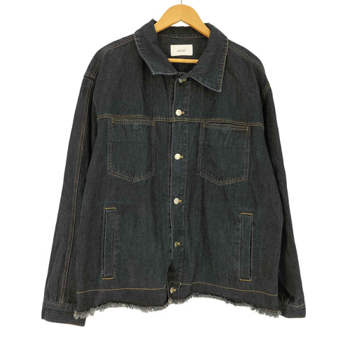 ソエルテ soerte Cut denim jacket カットオフ フリンジ デニムジャケット レディース JPN:3