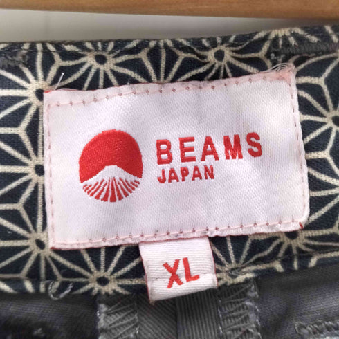 ビームスジャパン BEAMS JAPAN 20AW コットン 2タック ワイド テーパード チノ パンツ トラウザー 裾ダブル メンズ JPN:XL