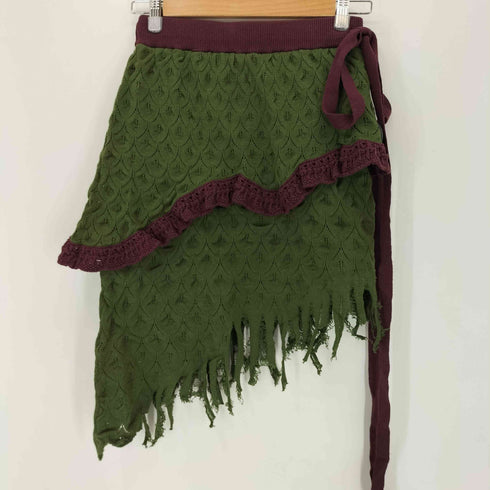 パラノイド PARANOID 25AW yukiyama knit skirt レディース