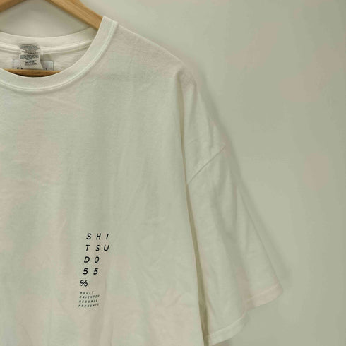 アダルトオリエンテッドローブス ADULT ORIENTED ROBES SHITSUDO 55% バックプリント Tシャツ S/S カットソー メンズ JPN:XXL