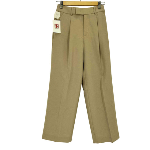 ユナイテッドアローズグリーンレーベルリラクシング UNITED ARROWS green label relaxing 24SS KICHINTO キチント カバー ワイド パンツ -マシンウォッシャブル・ストレッチ・防シワ レディース JPN:38