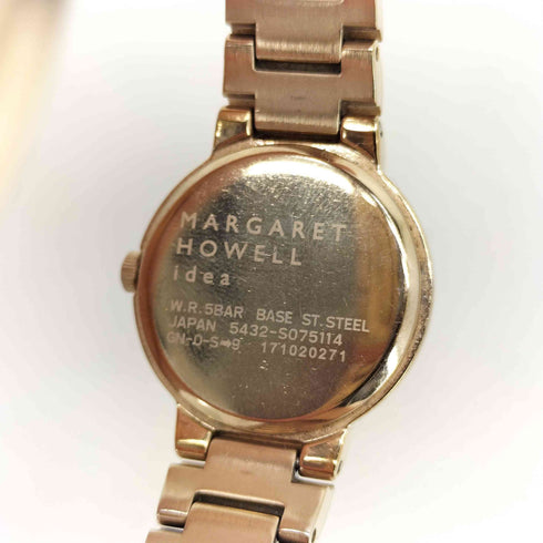 マーガレットハウエルアイデア Margaret Howell idea STAINLESS STEEL クオーツ 時計 レディース