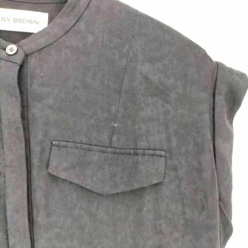 リリーブラウン Lily Brown プリーツシャツワンピース レディース ONE SIZE