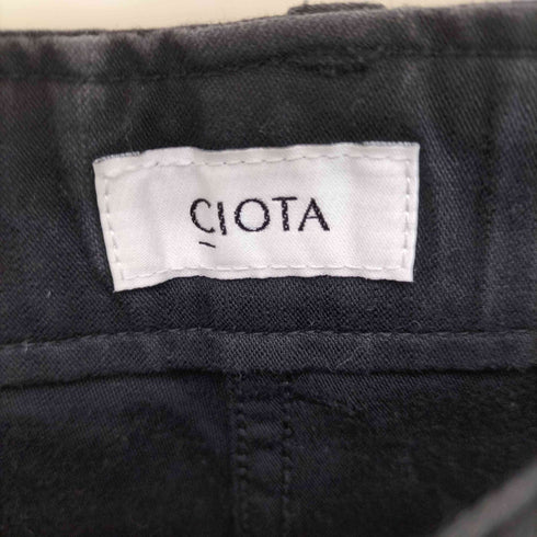 シオタ CIOTA 22SS スビンコットンバックサテンベイカーパンツ メンズ JPN:4