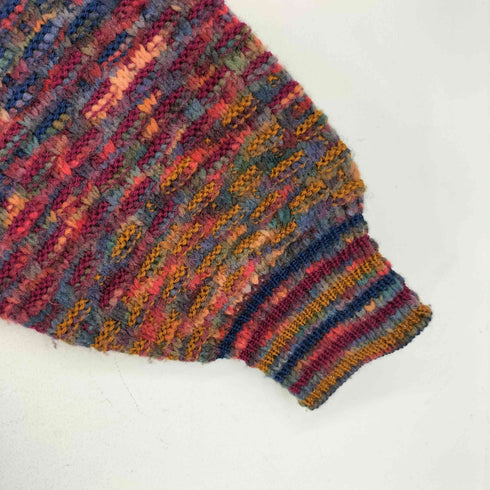 ミッソーニスポーツ MISSONI SPORTS イタリア製 マルチカラー 3D ニット メンズ
