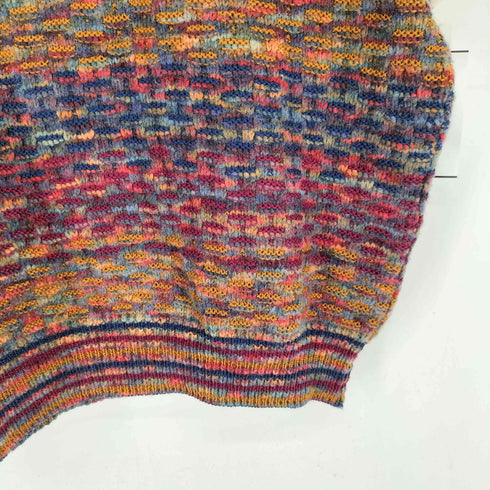 ミッソーニスポーツ MISSONI SPORTS イタリア製 マルチカラー 3D ニット メンズ
