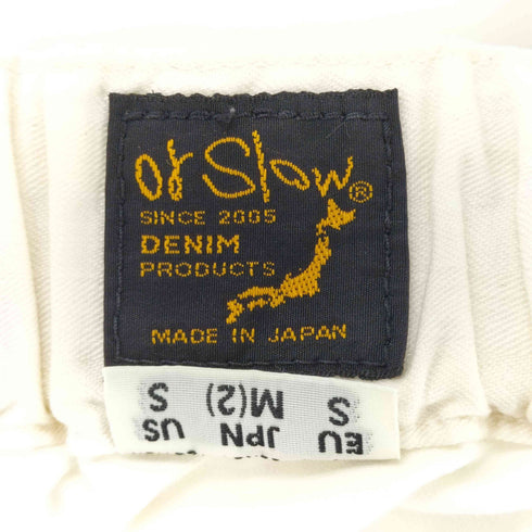 オアスロウ orSlow コットン ヘリンボーン ツイル フレンチ ワーク ペインター パンツ メンズ JPN:M