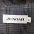 ジュノア JUNOAH チェック柄 ダブルブレスト テーラード ジャケット イージースラックス レディース JPN:M