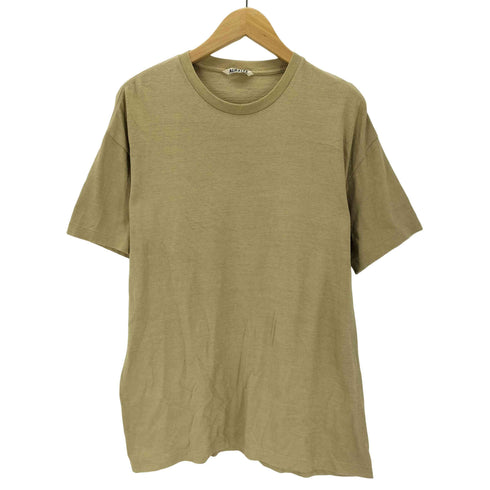 オーラリー AURALEE SEAMLESS CREW NECK TEE シームレス クルーネック Tシャツ S/S カットソー メンズ JPN:3