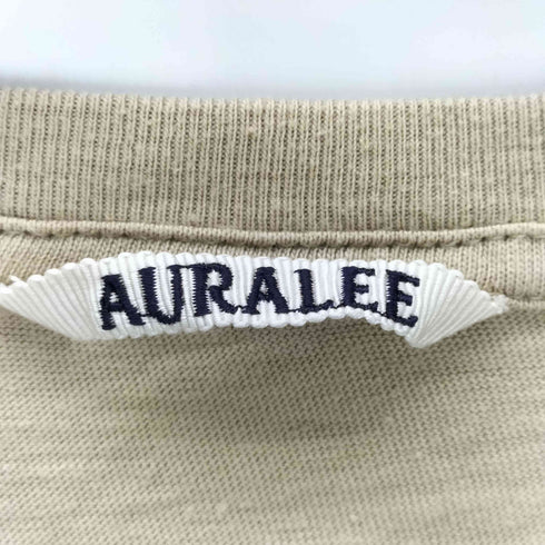 オーラリー AURALEE SEAMLESS CREW NECK TEE シームレス クルーネック Tシャツ S/S カットソー メンズ JPN:3