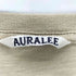 オーラリー AURALEE SEAMLESS CREW NECK TEE シームレス クルーネック Tシャツ S/S カットソー メンズ JPN:3