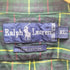 ラルフローレン RALPH LAUREN 90S ポニー 刺繍 チェック柄 コットン BD ボタンダウン L/S シャツ メンズ import:XL