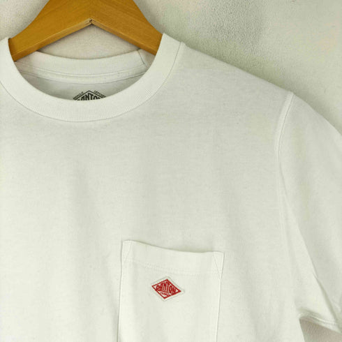 ダントン DANTON ロゴ刺繍 クルーネック Tシャツ メンズ