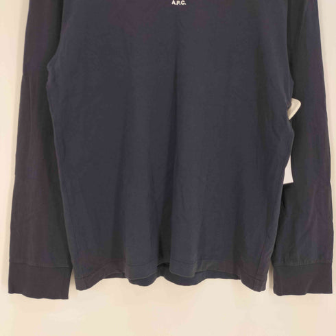 アーペーセー A.P.C. ロゴプリント L/S クルーネックTシャツ メンズ import:S