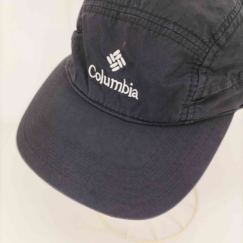 コロンビア Columbia ロゴ刺繍 コットンポリ ジェットキャップ メンズ ONE SIZE