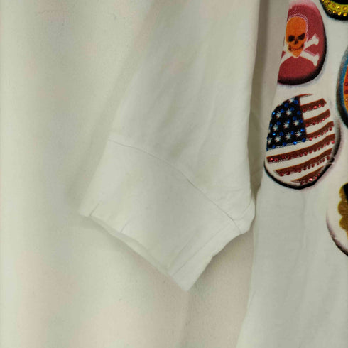 LALACUB ラインストーン加工 S/S カットソー Y2K レディース