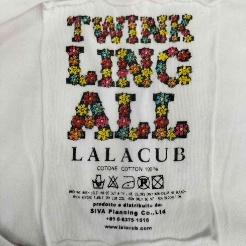 LALACUB ラインストーン加工 S/S カットソー Y2K レディース