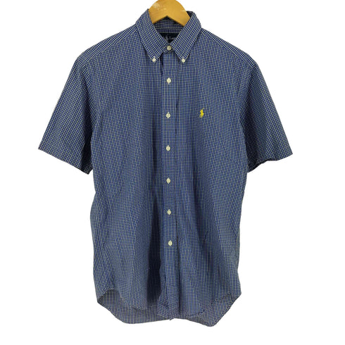 ラルフローレン RALPH LAUREN CLASSIC FIT ポニー刺繍 半袖 ボタンダウンシャツ メンズ S