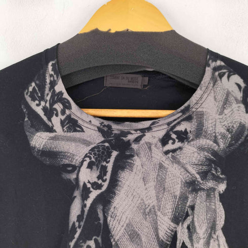 コムサデモードメン COMME CA DU MODE MEN フロントプリント S/S Tシャツ メンズ JPN:L