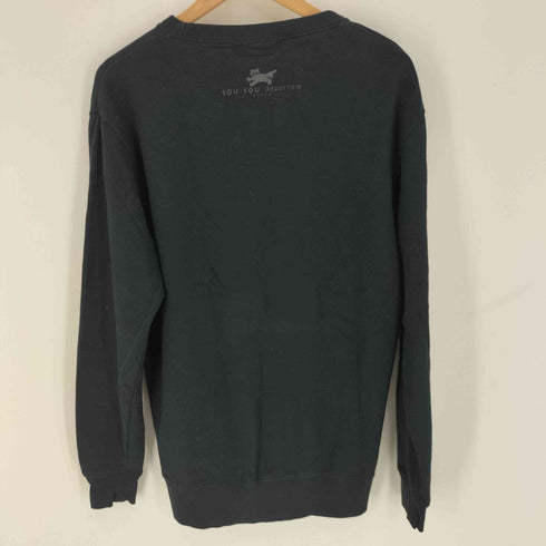 ソウソウ SOU・SOU フロント プリント L/S スウェット メンズ JPN:XL