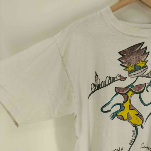 オニータ ONEITA 90S USA製 両面プリント シングルステッチ S/S Tシャツ メンズ import:XL