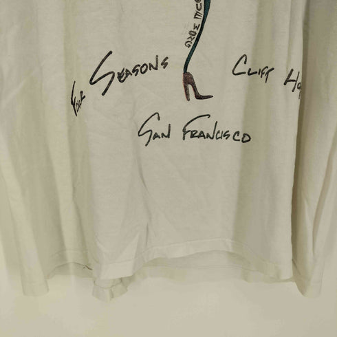 オニータ ONEITA 90S USA製 両面プリント シングルステッチ S/S Tシャツ メンズ import:XL