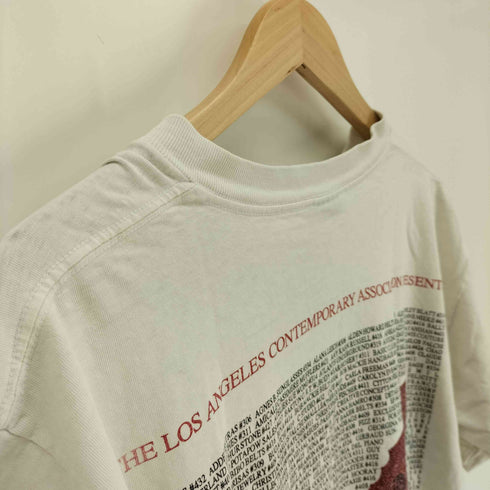オニータ ONEITA 90S USA製 両面プリント シングルステッチ S/S Tシャツ メンズ import:XL