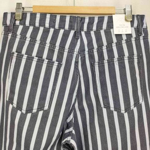 ザラ ZARA ストライプミッドライズルーズフィットデニムパンツ メンズ 44