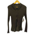 babette USA製 プリーツ シャツ トップ レディース import:M