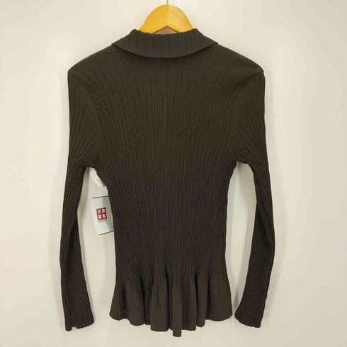 babette USA製 プリーツ シャツ トップ レディース import:M