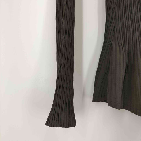 babette USA製 プリーツ シャツ トップ レディース import:M