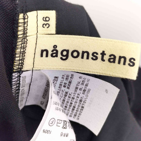 ナゴンスタンス nagonstans サマー ウール スラックス レディース JPN:36