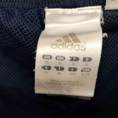 アディダス adidas 00S 万国旗タグ パフォーマンスロゴ刺繍 3ライン ナイロン トラックパンツ Y2K メンズ JPN:XL