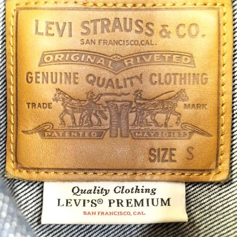 リーバイス Levis TYPE1 TRUCKER DENIM JACKET メンズ S