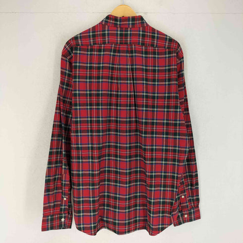 ラルフローレン RALPH LAUREN ポニー刺繍 チェック柄 L/S ボタンダウンシャツ メンズ XL