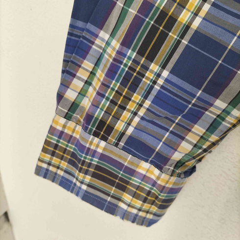 ラルフローレン RALPH LAUREN 90S CLASSIC FIT ポニー刺繍 チェック柄 L/S ボタンダウンシャツ メンズ XL