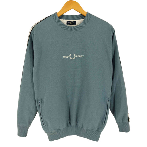 フレッドペリー FRED PERRY GOLF 別注 ローレルテープ クルーネック セーター メンズ import:L