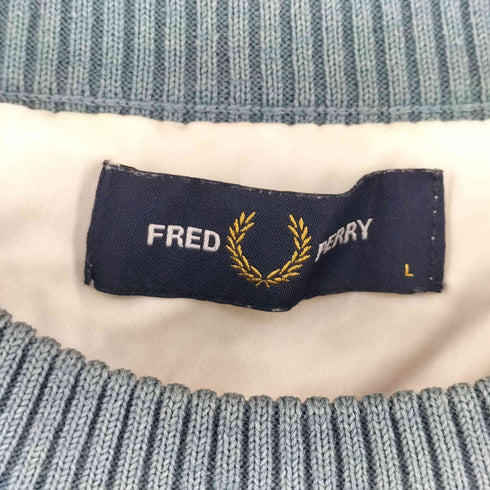 フレッドペリー FRED PERRY GOLF 別注 ローレルテープ クルーネック セーター メンズ import:L
